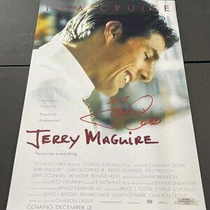 Tom Cruise signed/autographed Jerry Maguire 11x17 Movie Poster w/COA
